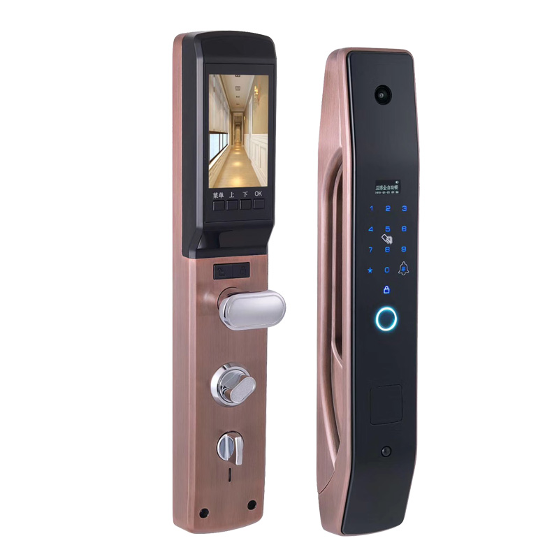 Home Security Locks For Doors - HanDaily 簡単設置 インテリジェント電子指紋ロック アプリ遠隔操作 セキュリティスマートドアロック 家庭用