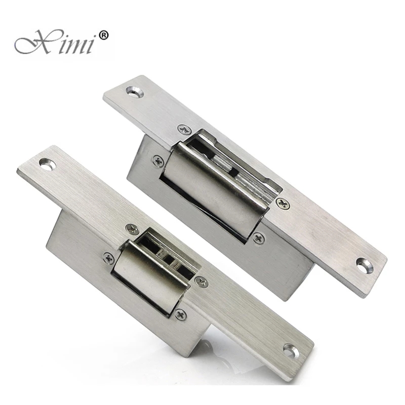 Home Security Locks For Doors - ステンレス鋼のストライクのロック,12v,家,オフィス,木,金属のドアのアクセス制御用の安全で失敗したドアロック