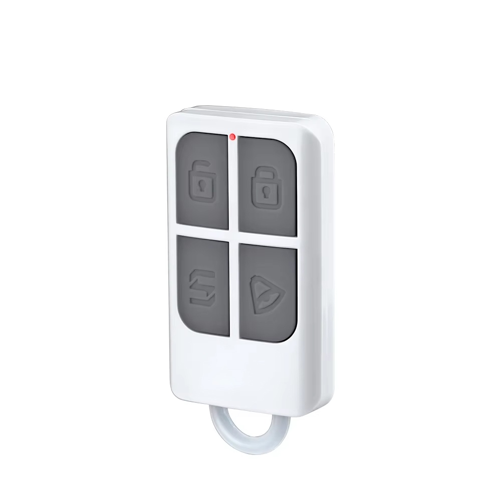Home Security Essential - RC531 ワイヤレスポータブルリモコン 4ボタンキーチェーン WIFI GSM PSTN