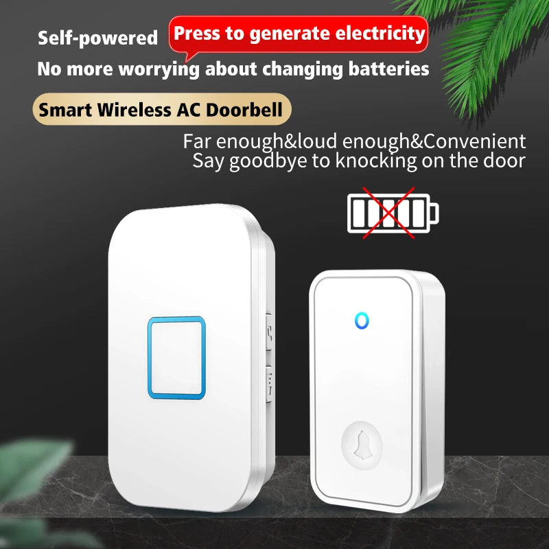 Home Security In My Area - CACAZI 電池不要 防水 ドアベル スマートホーム マイメロディ
