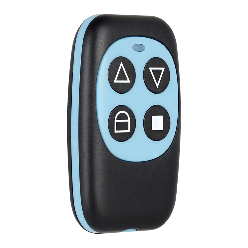 Home Security Key Fob - 電気ガレージドアオープナー,ユニバーサルコピー,4ボタン,交換キー,ホームセキュリティ