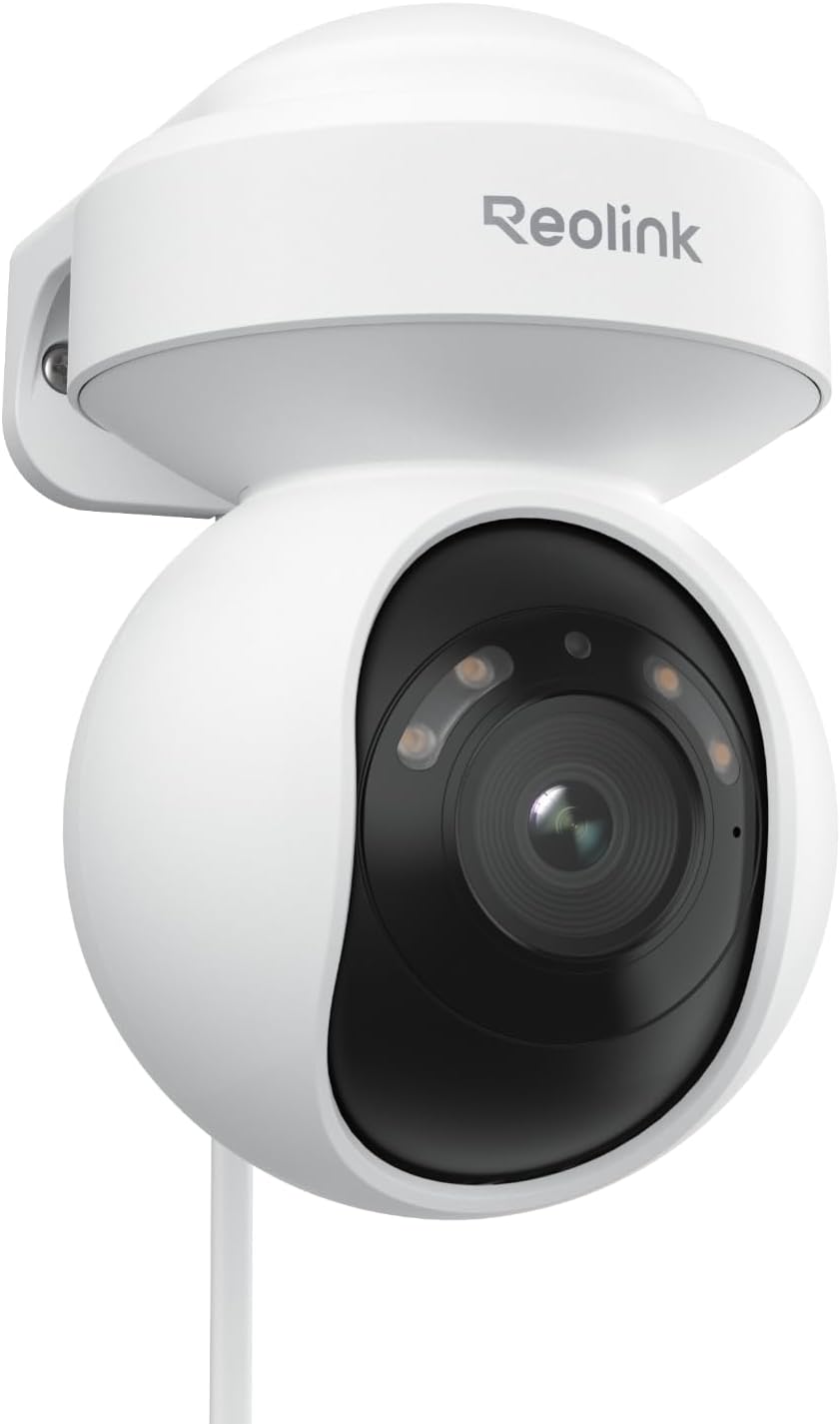 Home Security Lidar - PoE 4K屋外用ホームセキュリティカメラ（355付き） ° パン＆50 ° 自動傾斜追跡、24時間365日録画、カラー暗視、スマート検知、双方向通話、月額料金なし