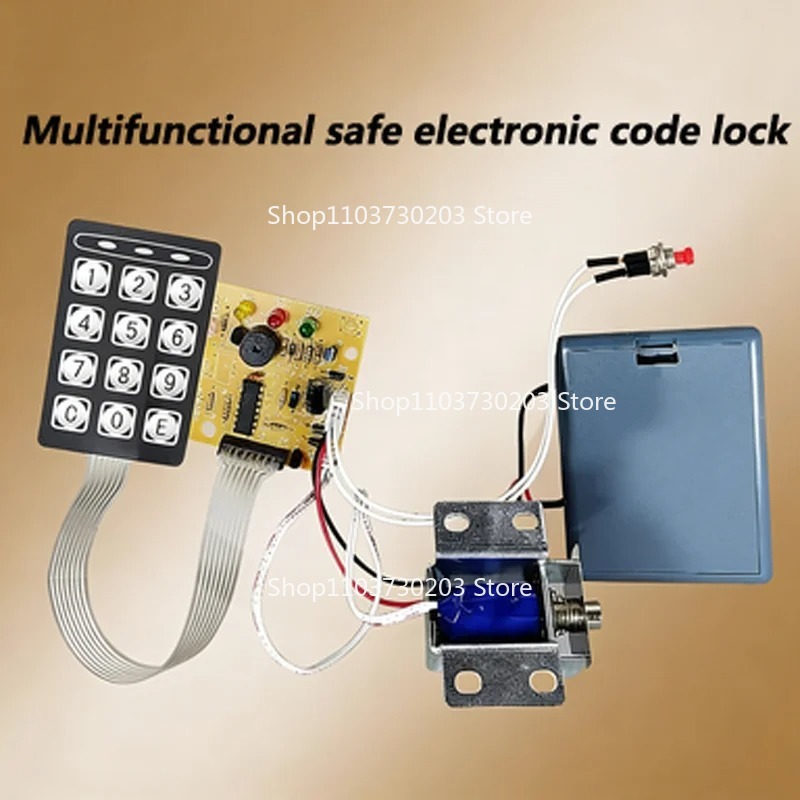 Home Security Electronics - 多機能金庫パネル修理キット、さまざまな金庫用電子ボタンパネル、キーパッドロックアクセサリーを交換します。