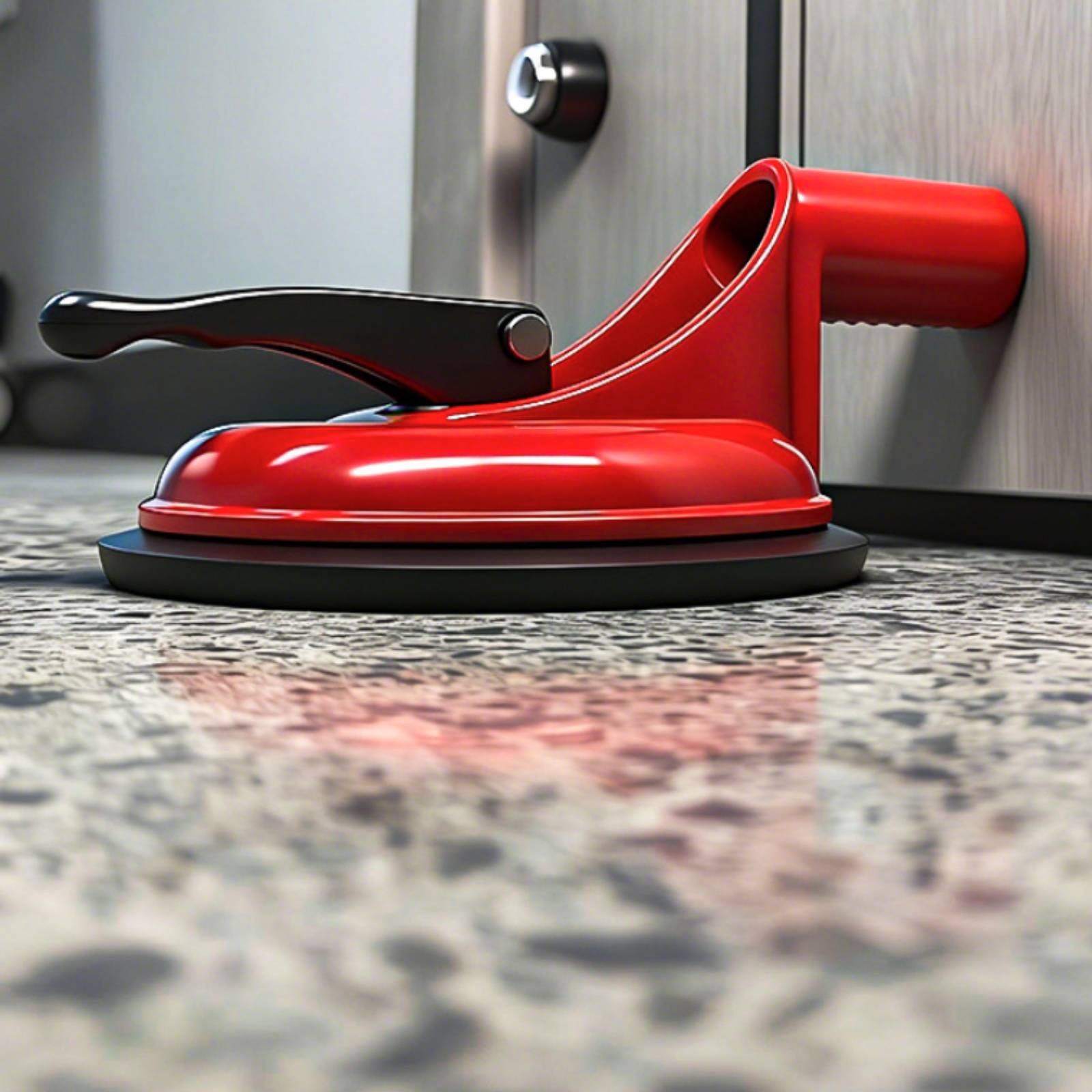 Home Security Locks For Doors - ポータブルドアドアロック 穴あけ不要 フロアドアブレース ホームセキュリティデバイス 滑り止め 丈夫な設計
