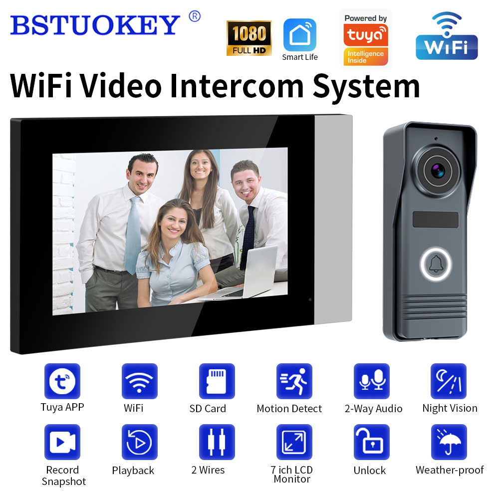 2線式スマートホームWifi 1080Pビデオインターホン  - Home Security Doorbell Camera のレビューと価格