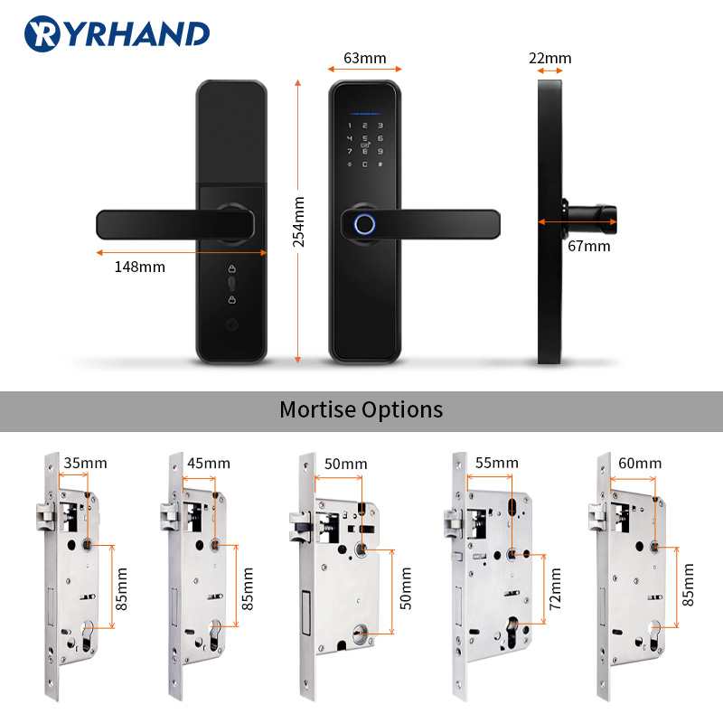 セラドゥーラ インテリジェ X5 防水 Tuya バイオメト - Home Security Keypad のレビューと価格