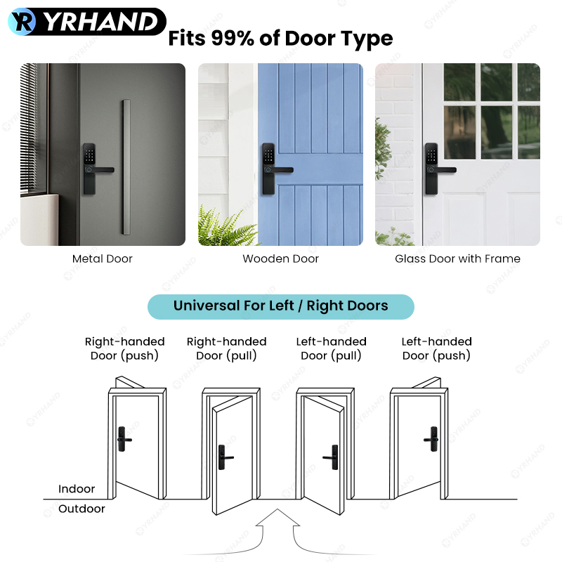 Bluetooth TTLockアプリ対応 指紋認証ロック  - Home Security Keypad のレビューと価格