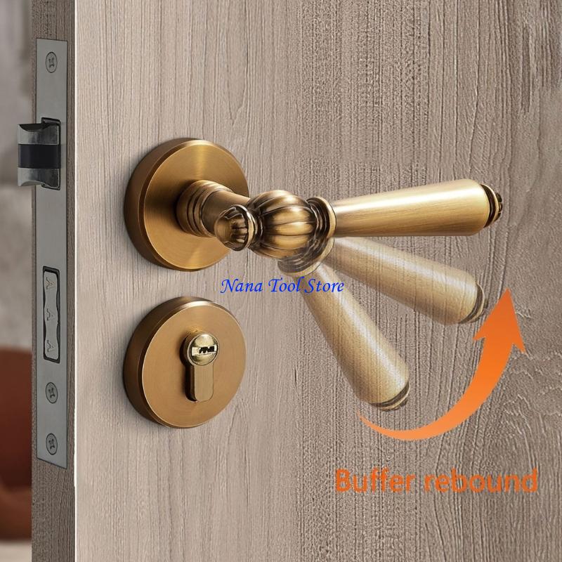31GJ アップグレード亜鉛合金ドアハンドルロックセットキー - Home Security Locks For Doors のレビューと価格
