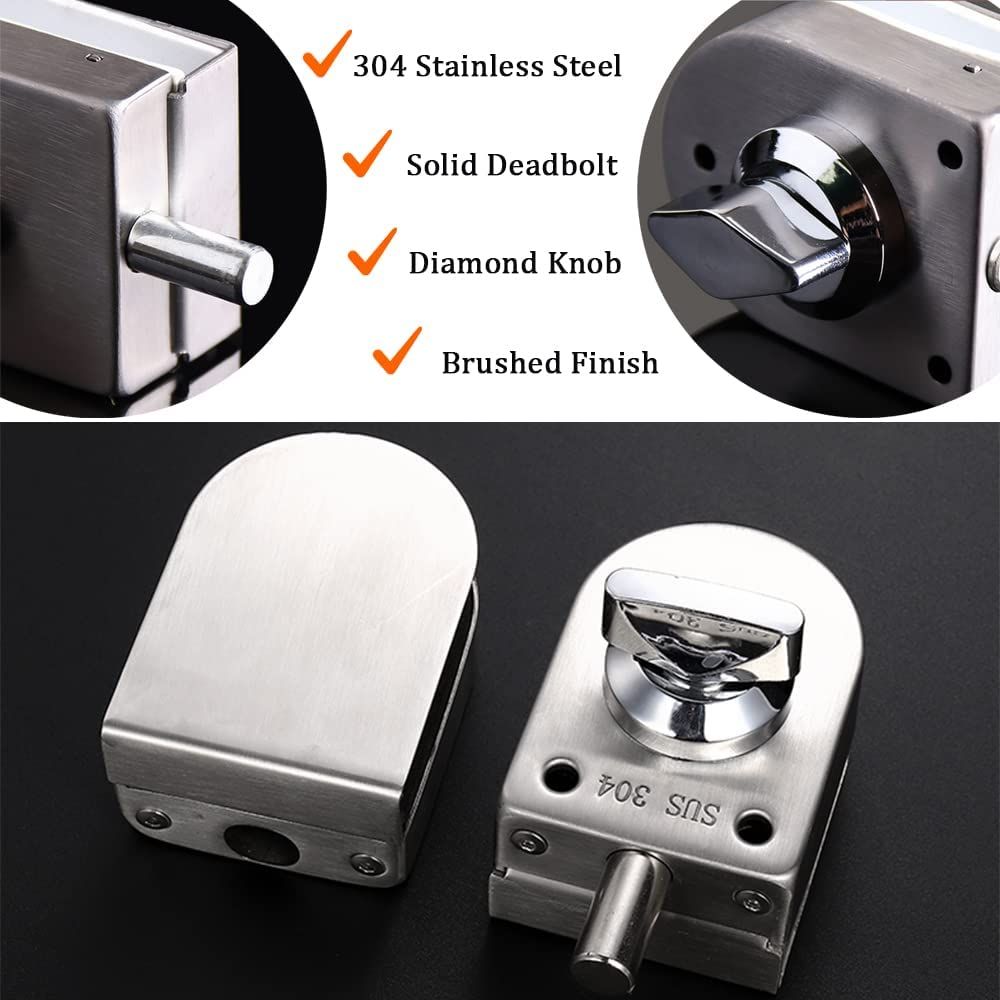トイレショップホームセキュリティ盗難防止ゲートフロアラッチガ - Home Security Locks For Doors のレビューと価格