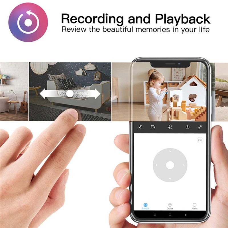 必須の屋内 Wifi Tuya カメラ、ベビーモニター、スマ - Home Security Essential のレビューと価格