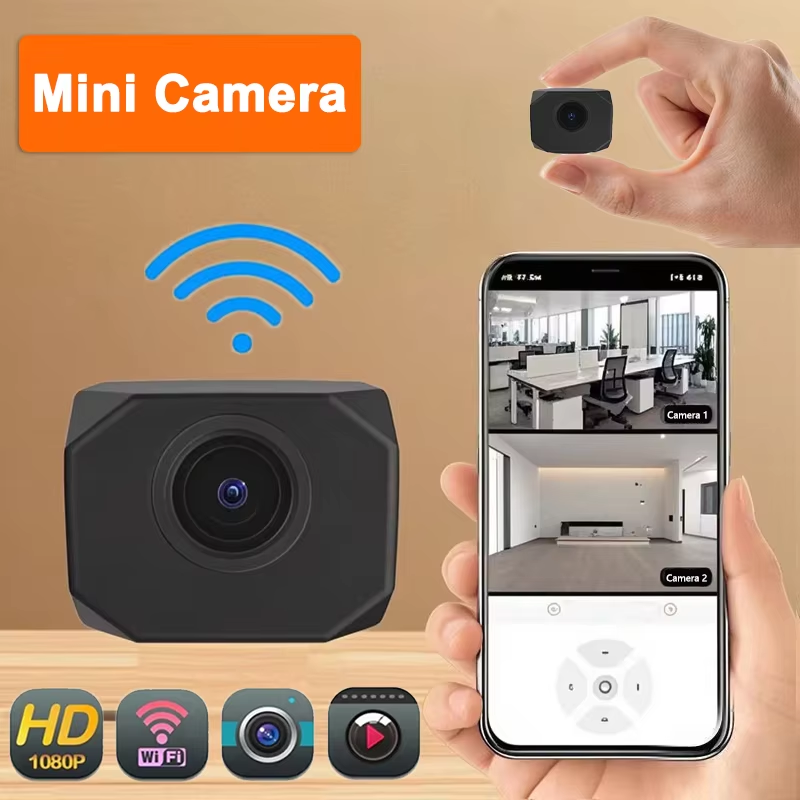 4K HD WiFi セキュリティカメラ 家庭用 ミニ スマ - Home Security Electronics のレビューと価格