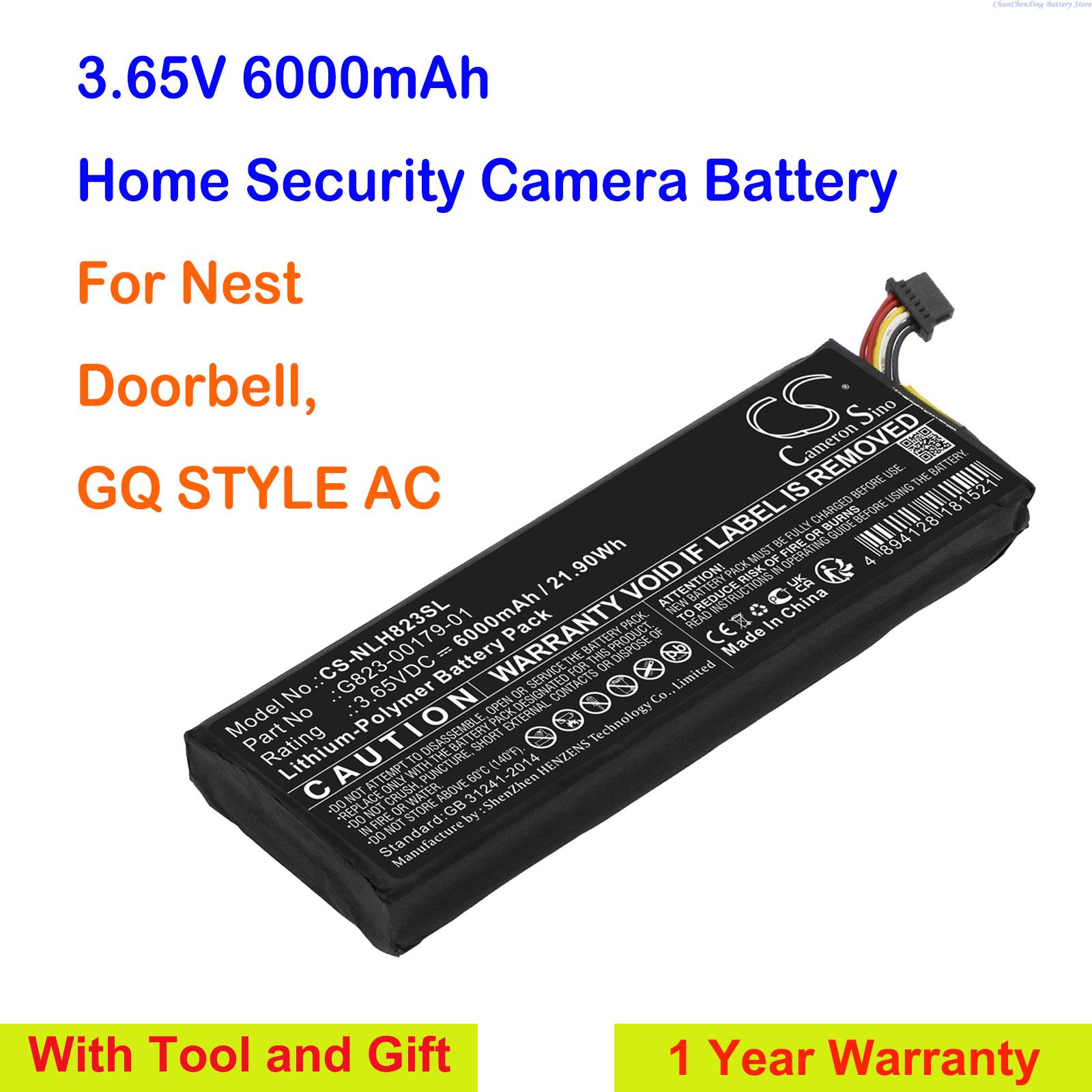 Cameron sino-ホームセキュリティカメラ用バッテリ - Home Security Doorbell Camera のレビューと価格