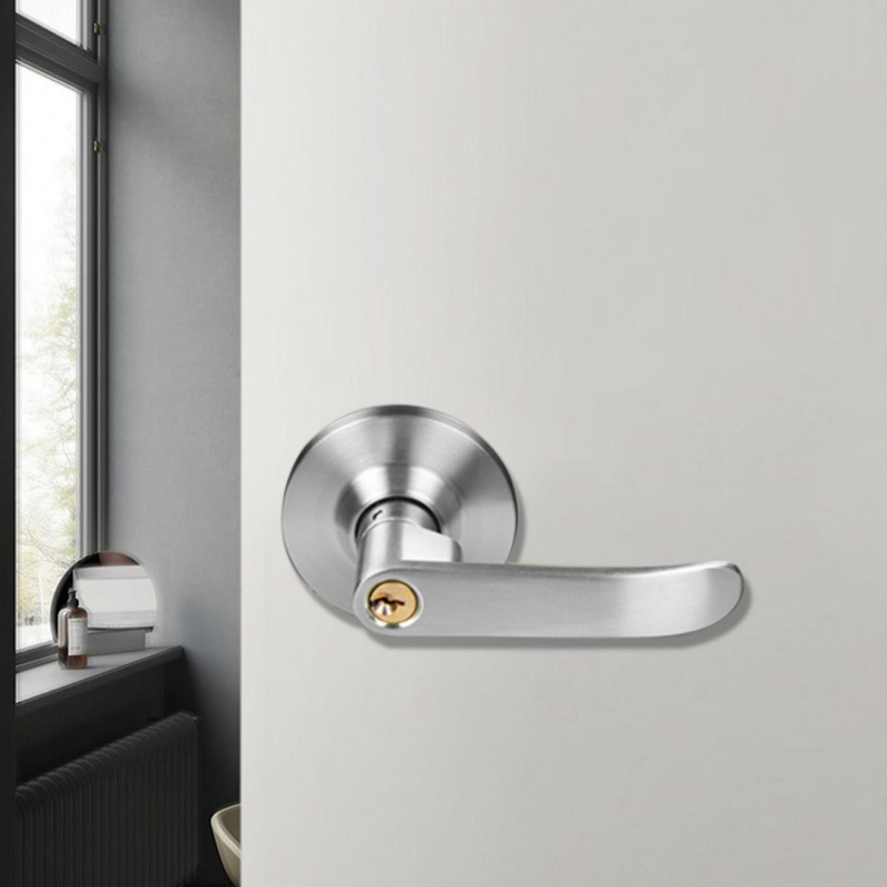 プレミアム球形三連ハンドルロックボール、静音ドアロックセット - Home Security Essential のレビューと価格