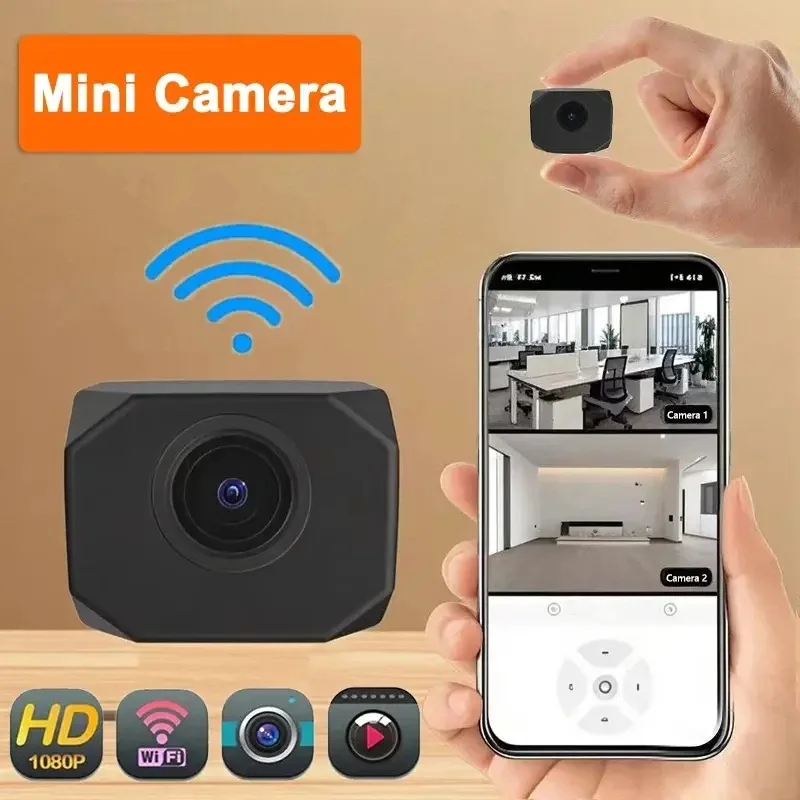 新型1080P HDミニWiFiカメラ APホットスポット  - Home Security Lidar のレビューと価格