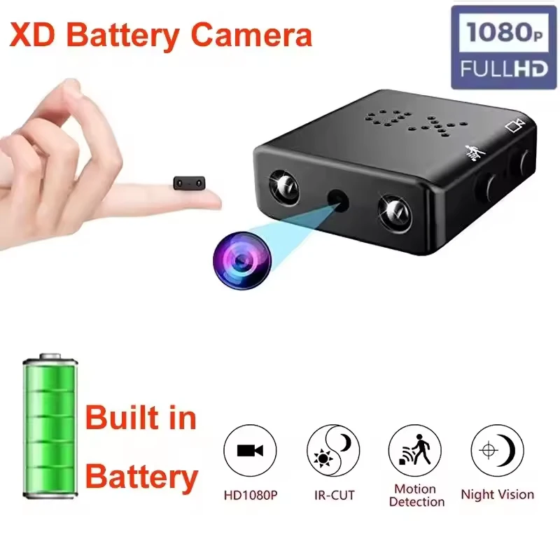 1080P HDミニカメラ XD DVカメラ スマートホーム - Home Security Lidar のレビューと価格