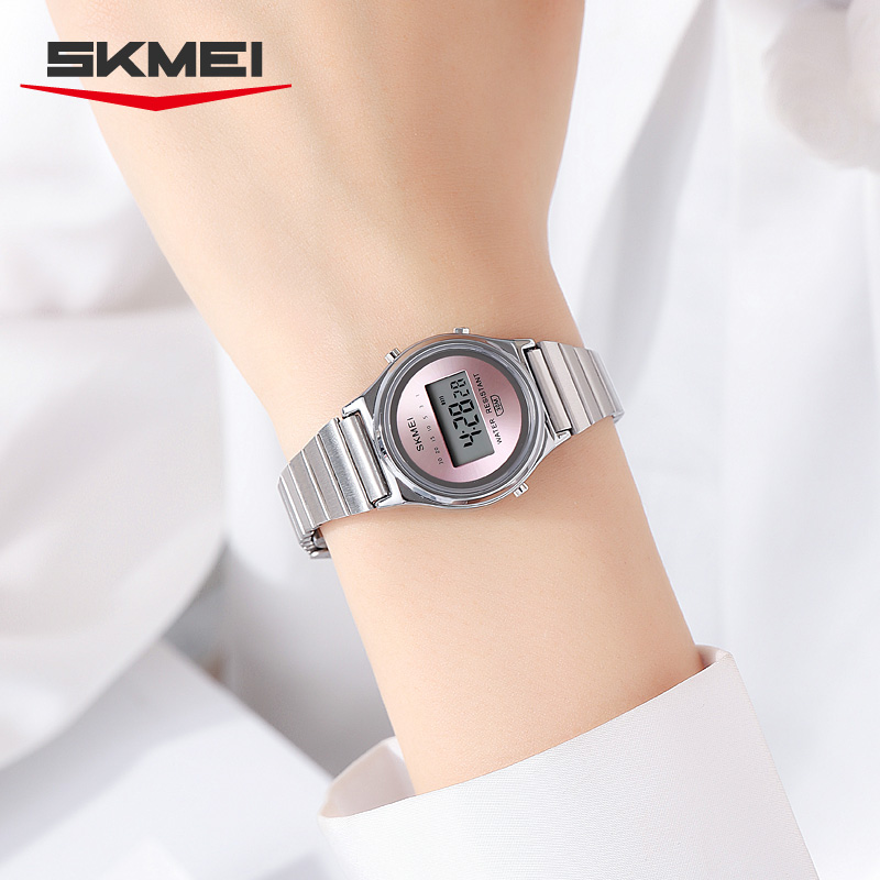 SKMEI 2521 ファッションレディース電子腕時計多機能 - Home Security Electronics のレビューと価格