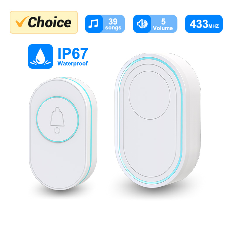 ホームドアベル,屋外ボタン,LEDフラッシュ,防水,IP67 - Home Security Beams のレビューと価格