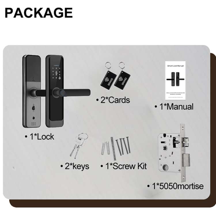 デジタルスマートドアロックパスコード付き木製小型電子ミニ指紋 - Home Security Locks For Doors のレビューと価格