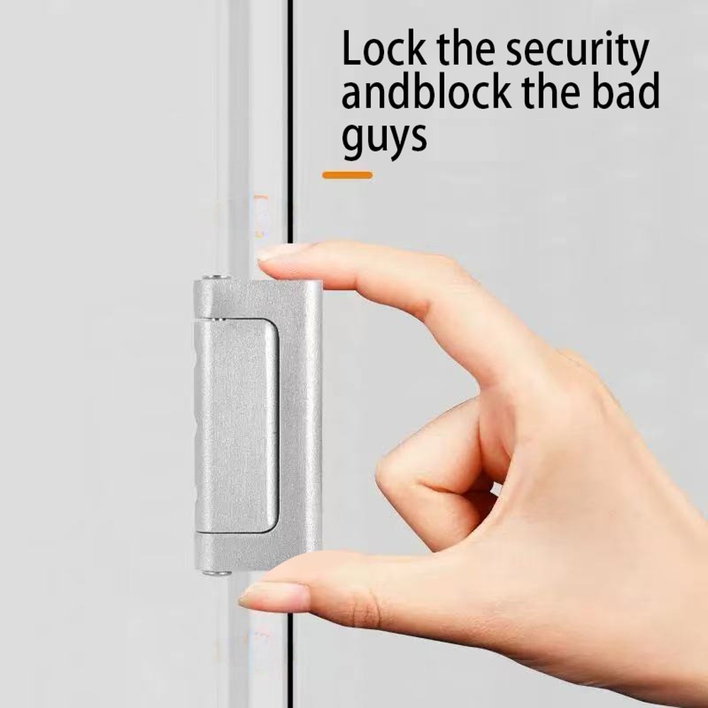 1pc 亜鉛合金盗難防止ドアラッチバックルロックセキュリティ - Home Security Locks For Doors のレビューと価格