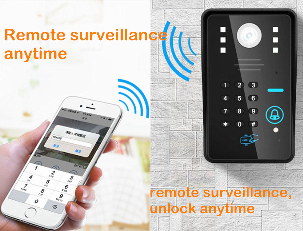 ホームセキュリティ用のWifiビデオ付きドアベル,IPカメラ - Home Security Doorbell Camera のレビューと価格