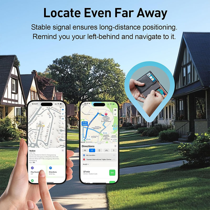 AirTagカードトラッカー スマートタグファインダー セキ - Home Security In My Area のレビューと価格