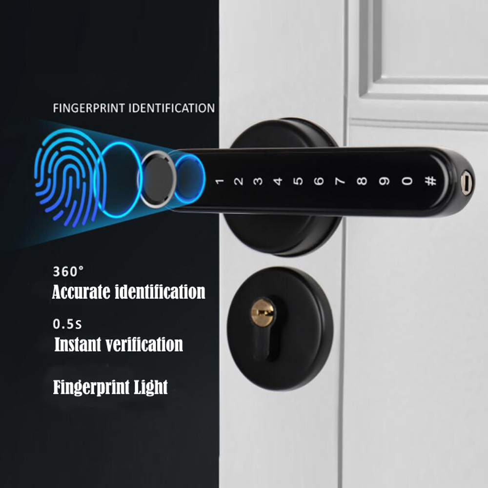 TTLock スマート Bluetooth 指紋ロック生体認 - Home Security Keypad のレビューと価格