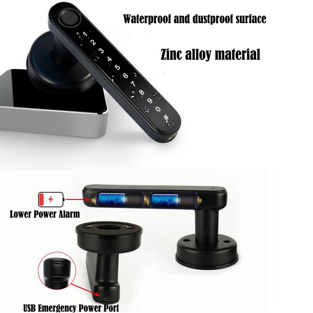 TTLock スマート Bluetooth 指紋ロック生体認 - Home Security Keypad のレビューと価格