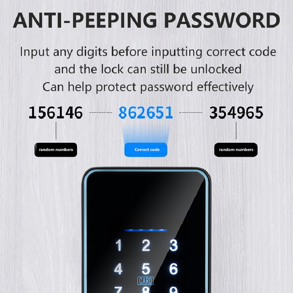 2026年新型WiFi Tuyaアプリ対応スマートドアロック - Home Security Keypad のレビューと価格