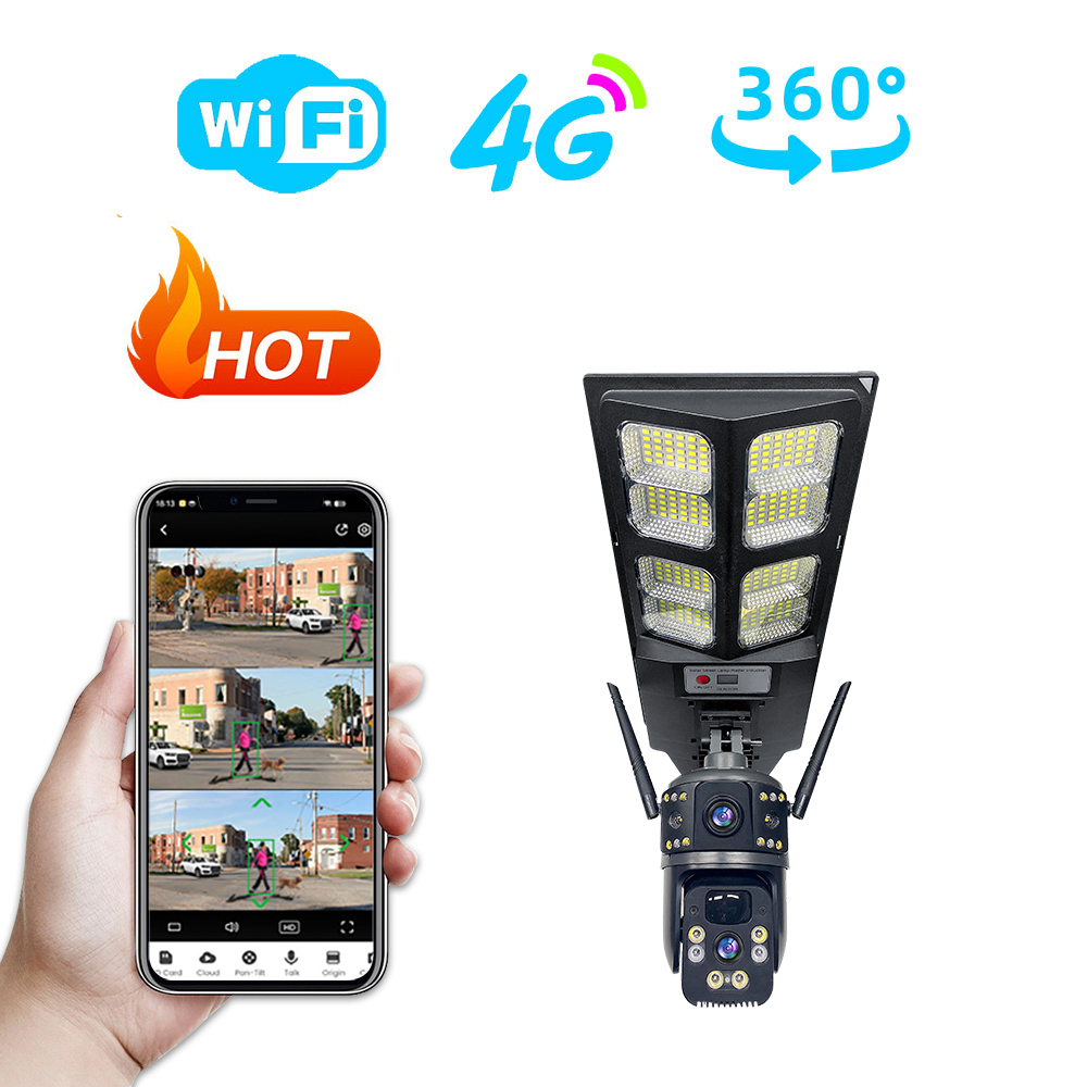 Leshine 3MP 4Gデュアルレンズカメラ セキュリテ - Home Security Beams のレビューと価格