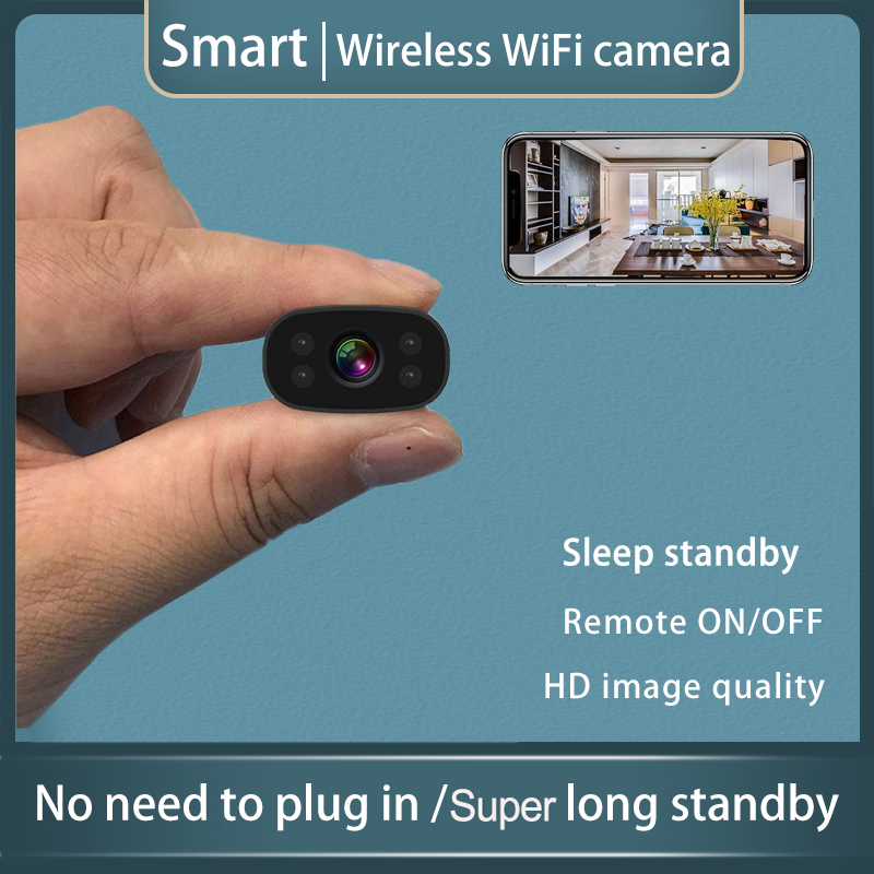 ミニワイヤレスWiFiホームセキュリティカメラ、リモートモニ - Home Security Lidar のレビューと価格