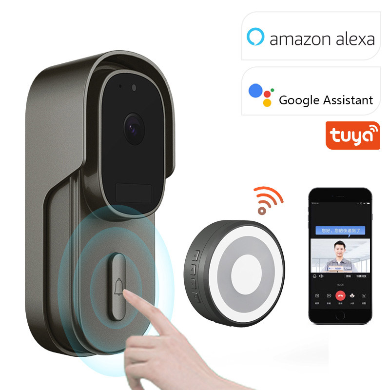 Tuya ビデオドアベル 2MP 防水 1080P WiFi - Home Security Doorbell Camera のレビューと価格