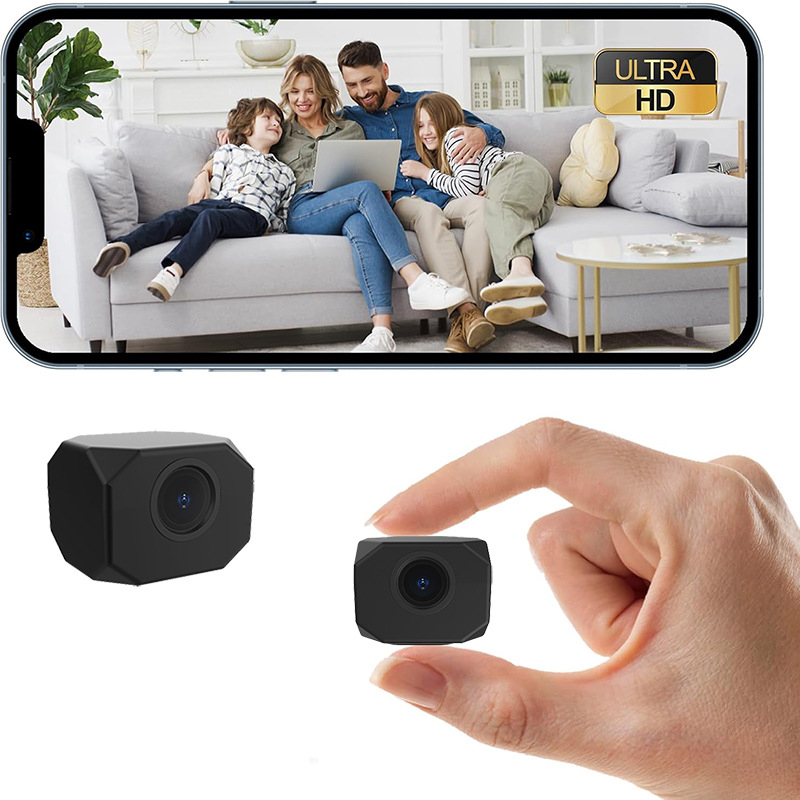 4K HDミニカメラ WiFi IPアプリ遠隔監視 軽量ポー - Home Security Lidar のレビューと価格