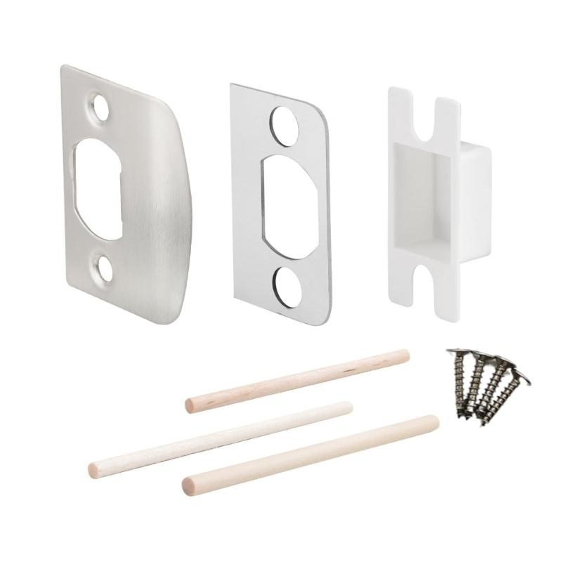 ドアストライクプレートセットエレガントなドアロックラッチ補強 - Home Security Locks For Doors のレビューと価格