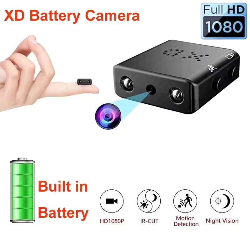 1080P HD ミニカメラ XD ワイヤーカメラスマートホ - Home Security Lidar のレビューと価格