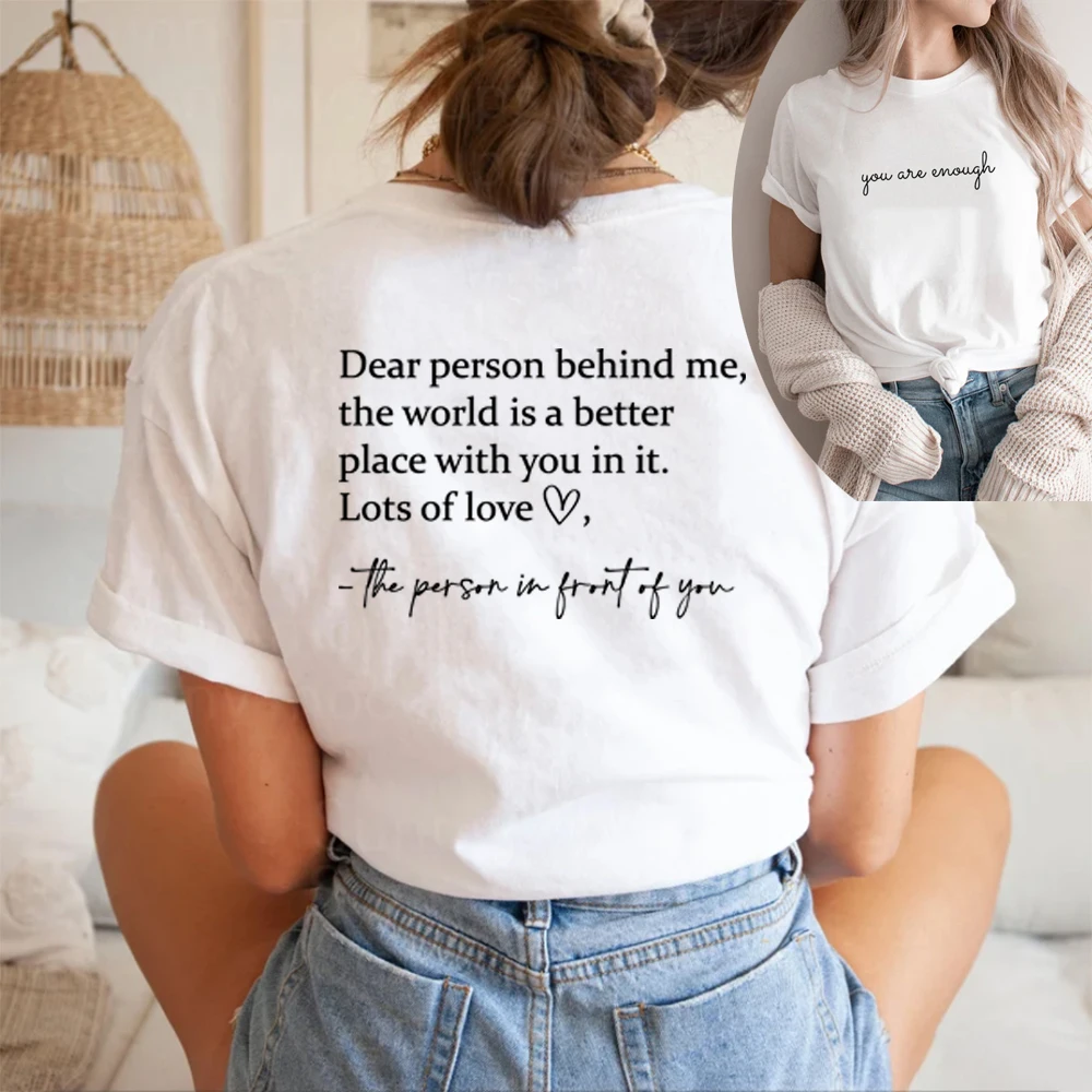 Dear Person Behind Me Tシャツ You - Home Security Companies Near Me のレビューと価格
