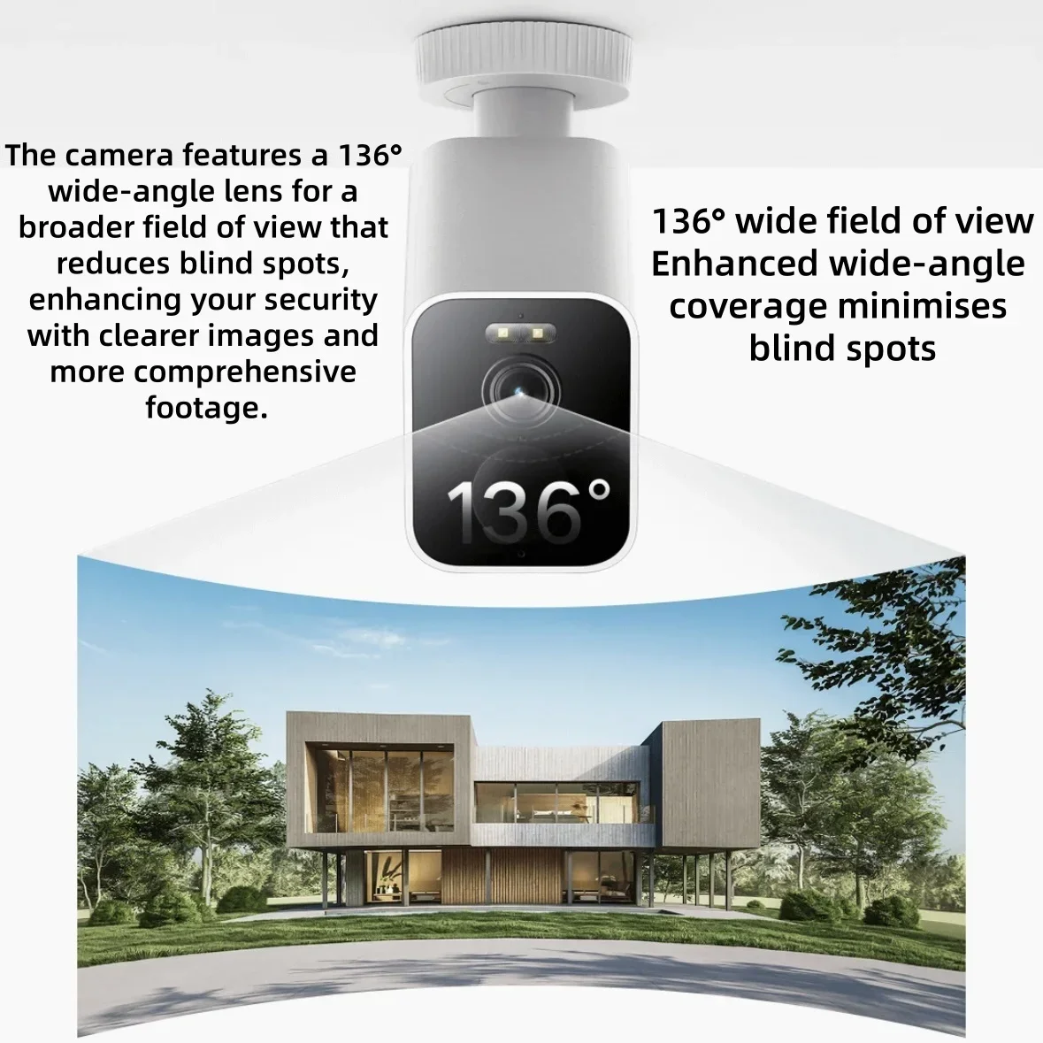 Xiaomi BW500屋外カメラ 2.5K HDナイトビジ - Home Security Lidar のレビューと価格