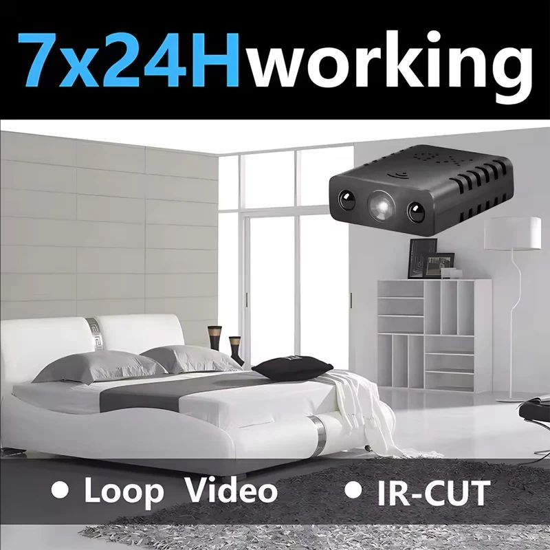 1080P HDミニWiFiカメラ XDワイヤーカメラ スマ - Home Security Lidar のレビューと価格
