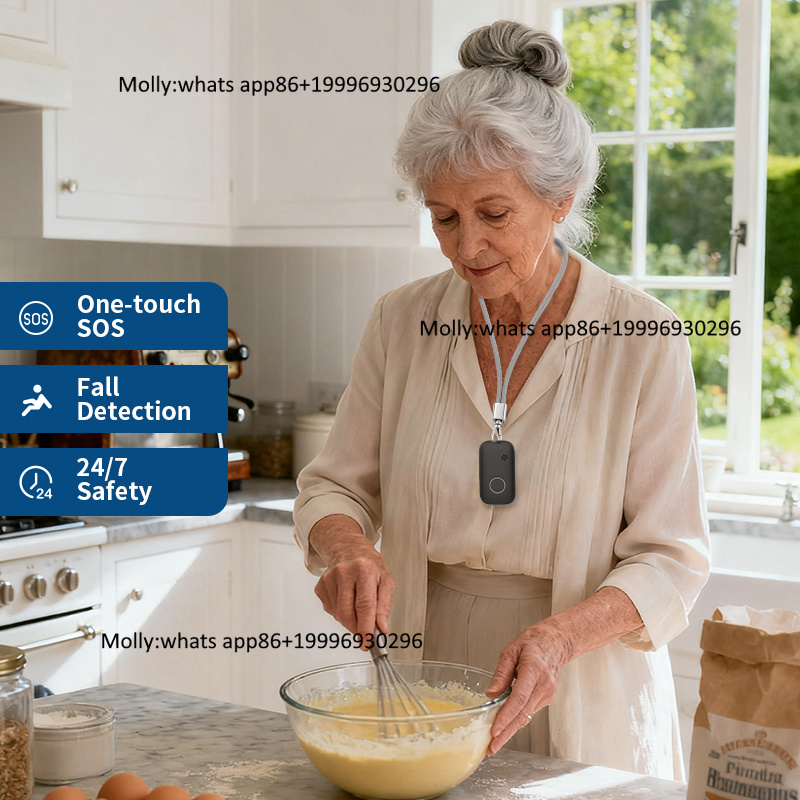 EV12シニア向け屋内外緊急支援アラームGPSペンダント、家 - Home Security For Seniors のレビューと価格