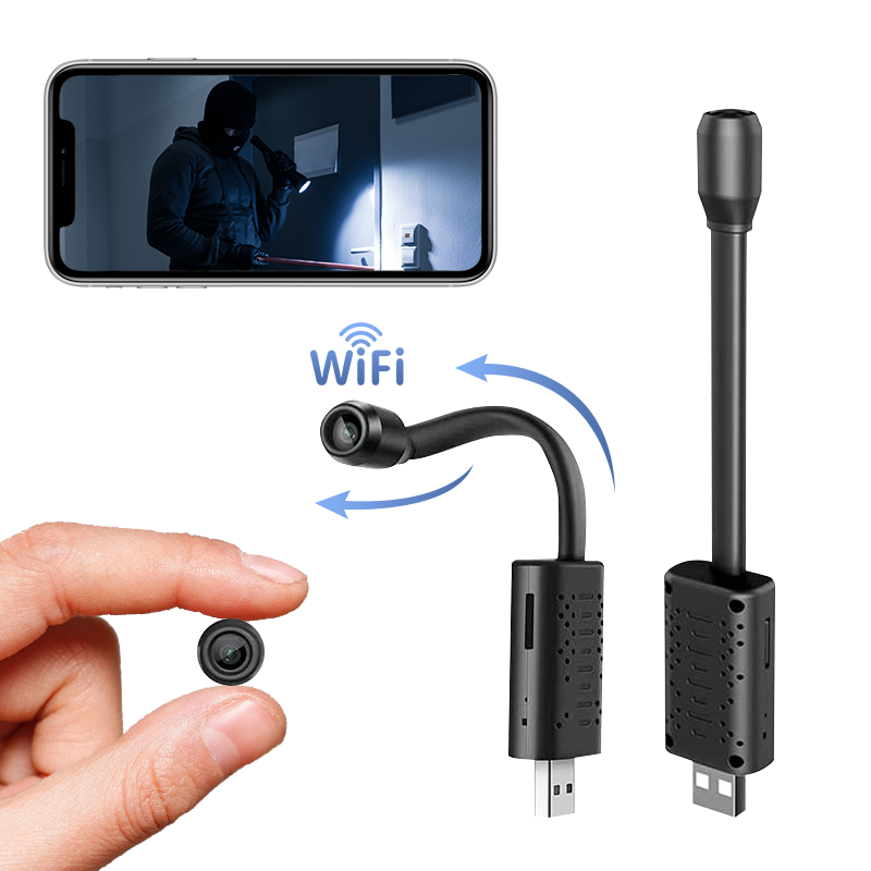 V380ミニワイヤレスWiFiカメラHD動体検知U21 Wi - Home Security Electronics のレビューと価格