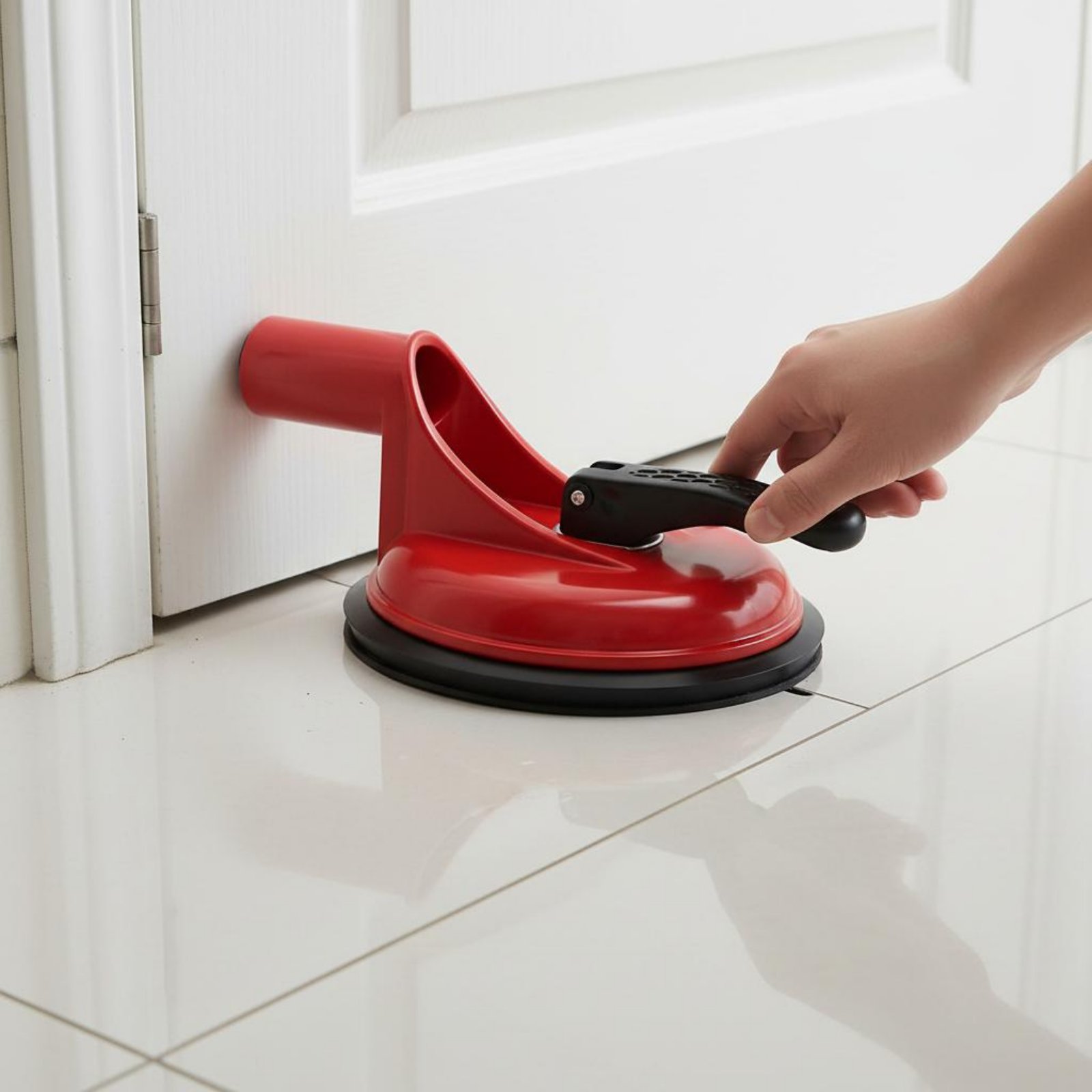ポータブルドアドアロック 穴あけ不要 フロアドアブレース ホ - Home Security Locks For Doors のレビューと価格